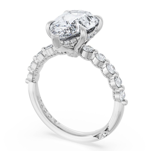 TACORI Sculpted Crescent Engagement Ring 266625PS13X8FW