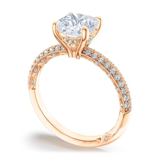 TACORI Sculpted Crescent Engagement Ring 2686CU65FPK