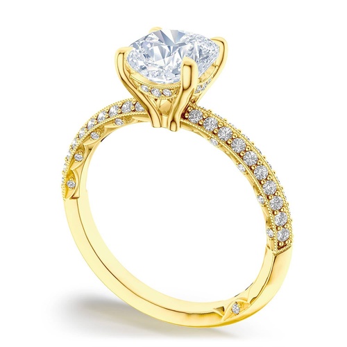 TACORI Sculpted Crescent Engagement Ring 2686CU65FY