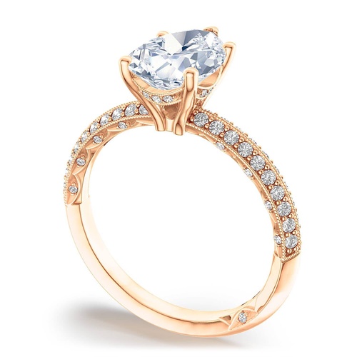 TACORI Sculpted Crescent Engagement Ring 2686PS10X7FPK