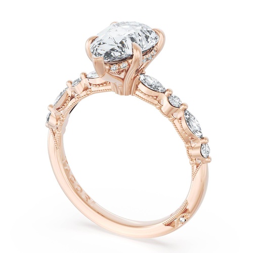TACORI Sculpted Crescent Engagement Ring 272822PS11X7FPK