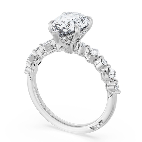 Pear Solitaire Engagement Ring