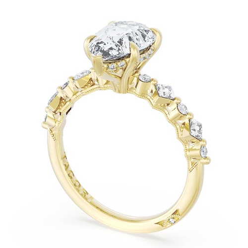 Pear Solitaire Engagement Ring