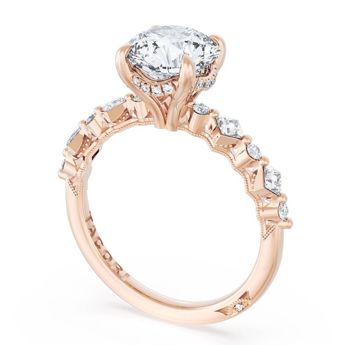 TACORI Engagement Ring Sculpted Crescent 272937RD8FPK