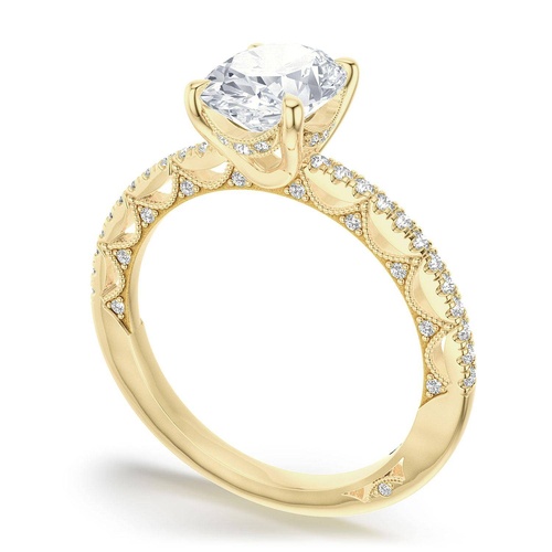 TACORI Lunetta Crescent Engagement Ring 272017OV75X55FY