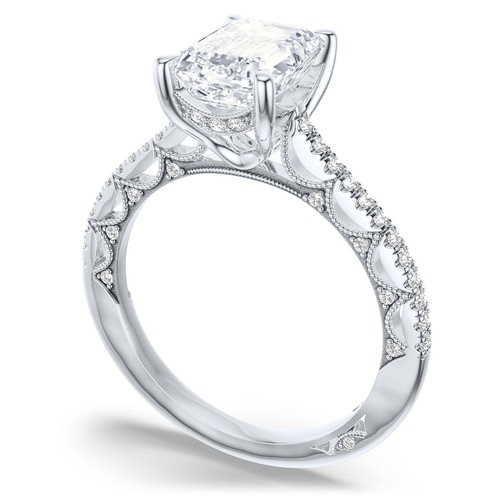 TACORI Lunetta Crescent Engagement Ring 272117EC7X5FW