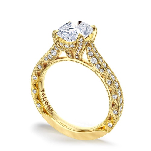 TACORI Classic Crescent Engagement Ring HT2626OV9X7FY