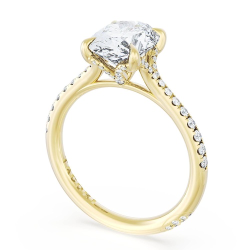Oval Solitaire Engagement Ring