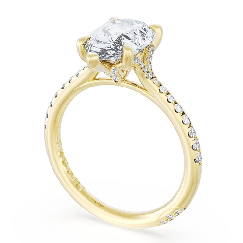 Pear Solitaire Engagement Ring