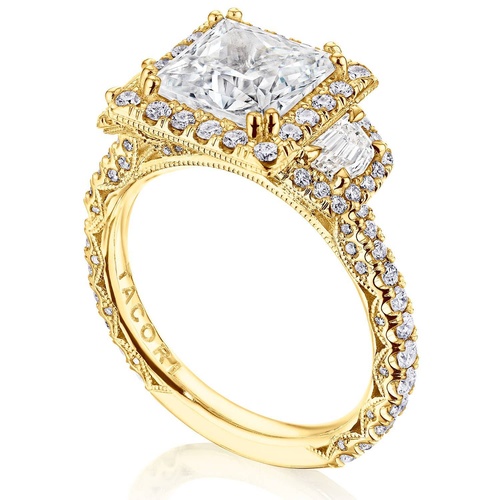 TACORI Petite Crescent and RoyalT Engagement Ring HT2677PR7FY
