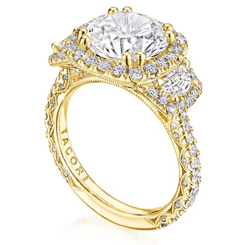 TACORI Petite Crescent and RoyalT Engagement Ring HT2678CU95FY