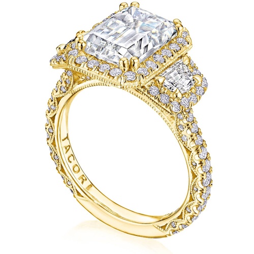 TACORI Petite Crescent and RoyalT Engagement Ring HT2678EC10X75FY