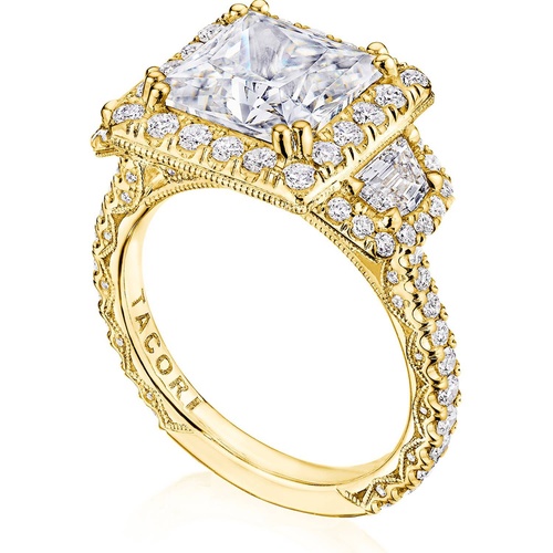 TACORI Petite Crescent and RoyalT Engagement Ring HT2678PR85FY