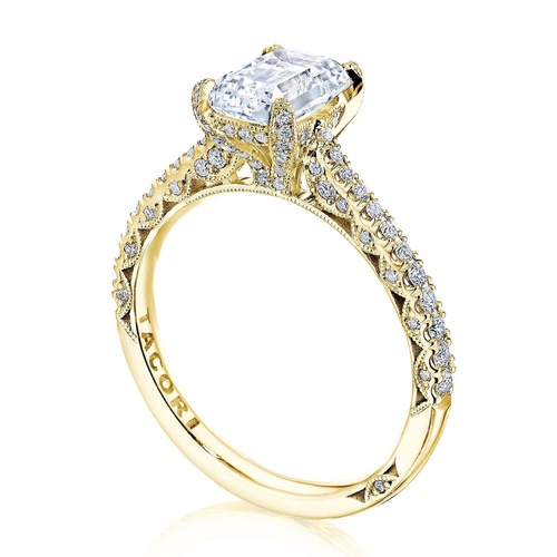 TACORI Petite Crescent Engagement Ring HT2578EC75X55FY