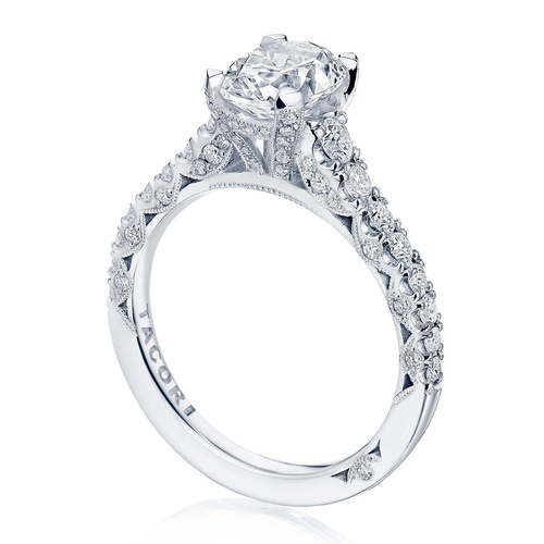TACORI Petite Crescent Engagement Ring HT2579OV85X65FW