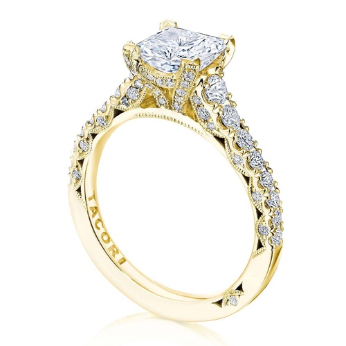 TACORI Petite Crescent Engagement Ring HT2579PR65FY