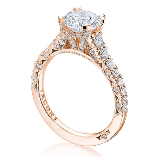 TACORI Petite Crescent Engagement Ring HT2579RD75FPK