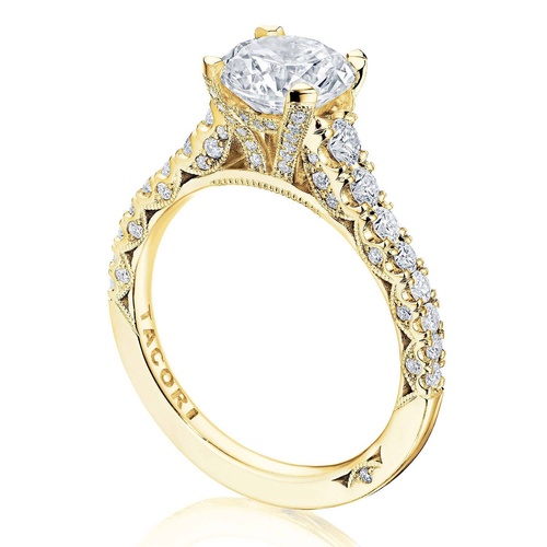 TACORI Petite Crescent Engagement Ring HT2579RD75FY
