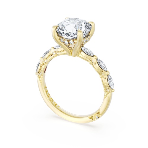 TACORI Sculpted Crescent Engagement Ring 42225CU8FY