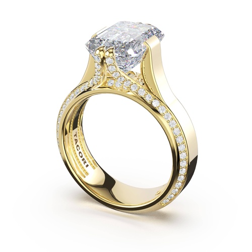 TACORI Sculpted Crescent Engagement Ring 4266EC11X8FY