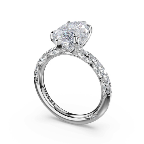 TACORI Petite Crescent Engagement Ring 46825MQ145X75W