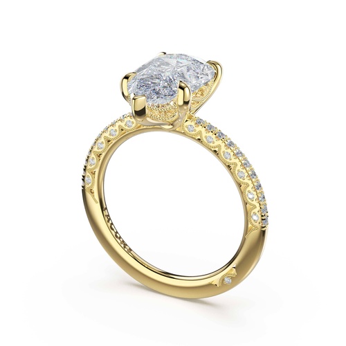 TACORI Petite Crescent Engagement Ring 46817PS13X8FY