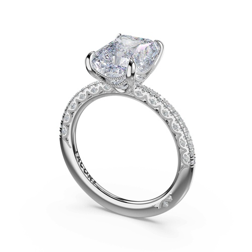 TACORI Petite Crescent Engagement Ring 46817RAD95X7FW
