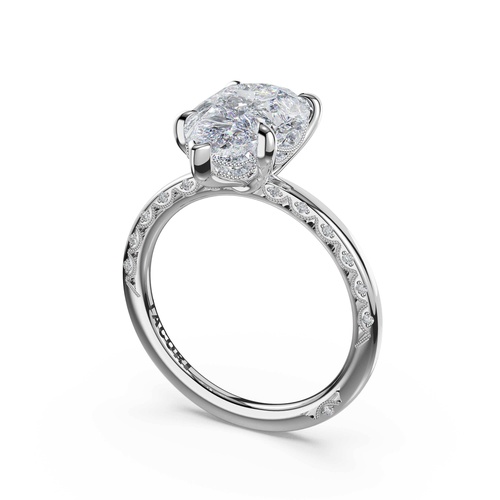 TACORI Petite Crescent Engagement Ring 46917PS13X8FW