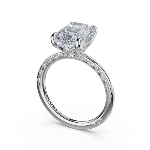 TACORI Petite Crescent Engagement Ring 46917RAD95X7