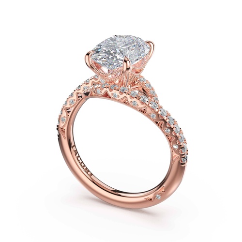 TACORI Petite Crescent Engagement Ring 473OV11X8FPK