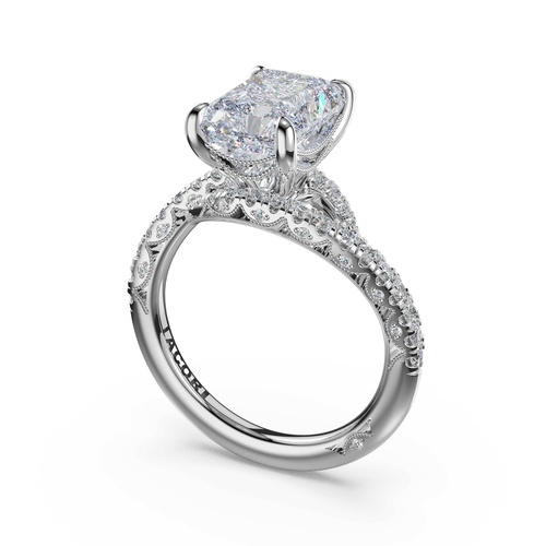 TACORI Petite Crescent Engagement Ring 473RAD95X7FW