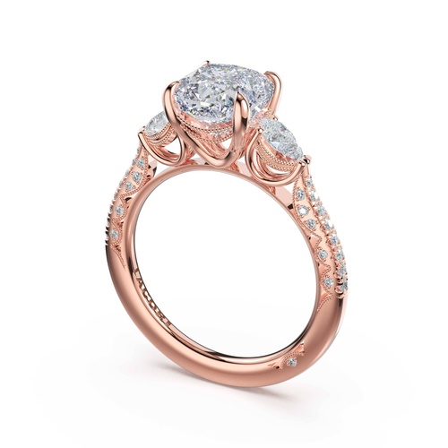TACORI Petite Crescent Engagement Ring 47717CU75FPK