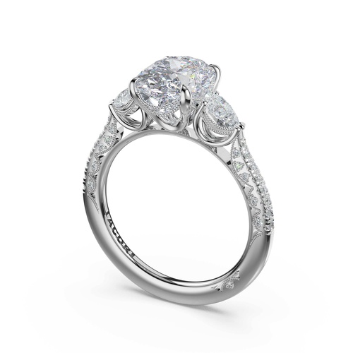 TACORI Petite Crescent Engagement Ring 47717OV10X75