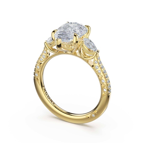 TACORI Petite Crescent Engagement Ring 47717PS12X75Y
