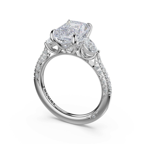 TACORI Petite Crescent Engagement Ring 47717RAD9X65