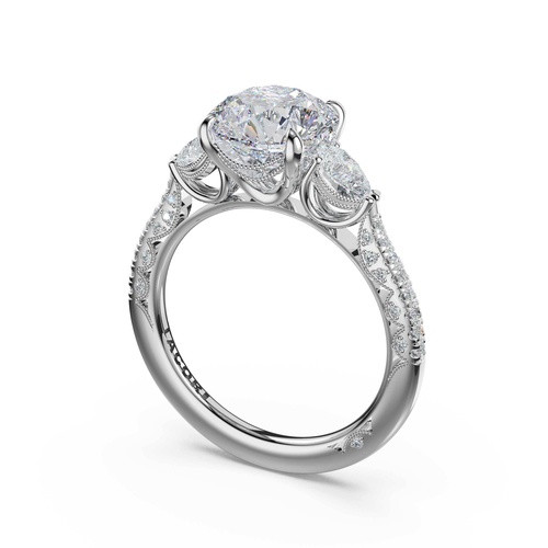 TACORI Petite Crescent Engagement Ring 47717RD85
