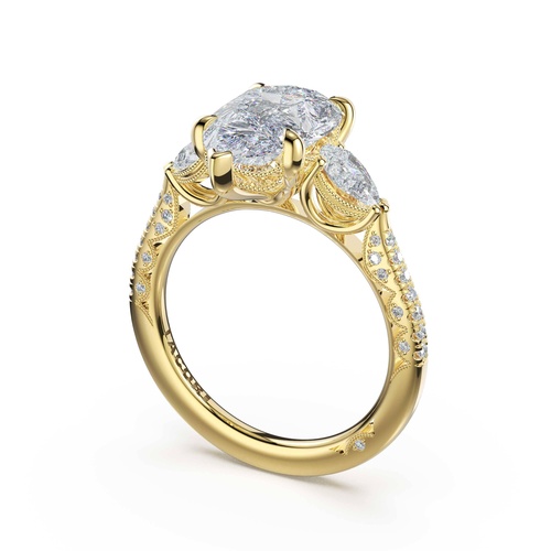 TACORI Petite Crescent Engagement Ring 47817PS13X8Y