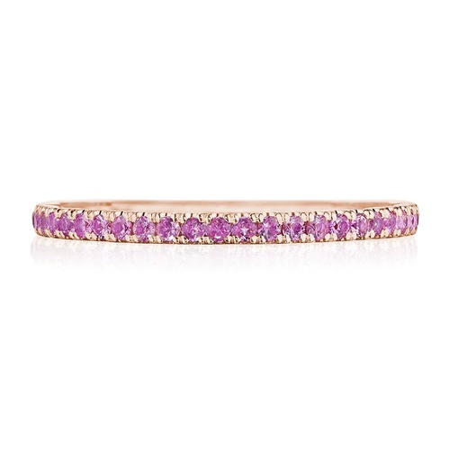 Tacori Wedding Band Sculpted Crescent Wedding 266715B12PKSFPK