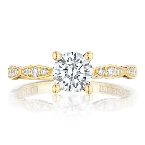 TACORI Sculpted Crescent Engagement Ring 46-2RD6FY