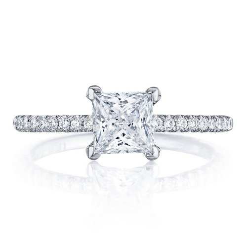 TACORI Petite Crescent Engagement Ring HT254515PR6FW