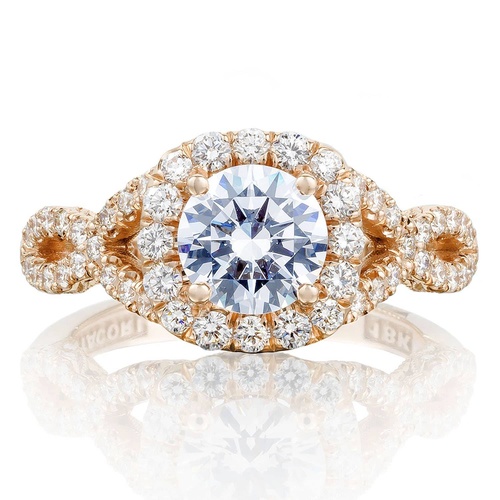 TACORI Petite Crescent Engagement Ring HT2549CU65FPK
