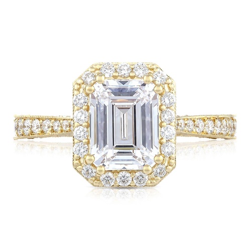 TACORI Classic Crescent and RoyalT Engagement Ring HT2650EC85X65FY