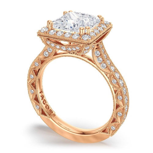 TACORI Classic Crescent and RoyalT Engagement Ring HT2650PR75FPK