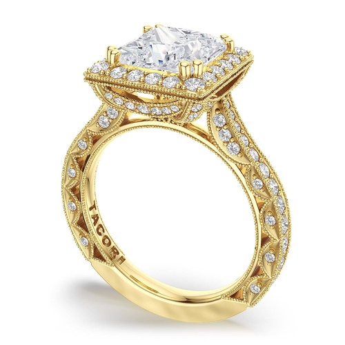 TACORI Classic Crescent and RoyalT Engagement Ring HT2650PR75FY