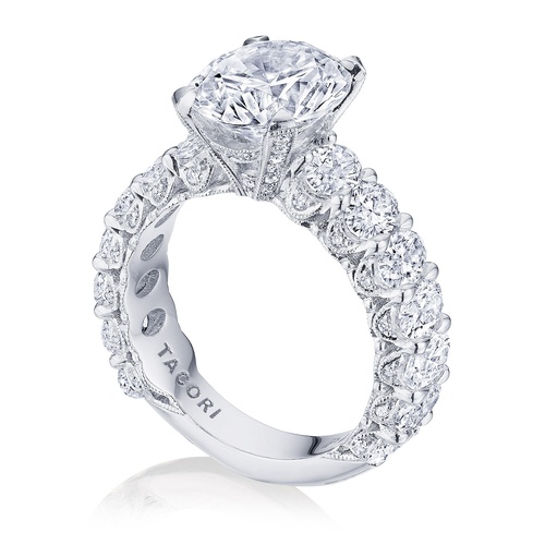TACORI Engagement Ring Classic Crescent,  RoyalT HT2665RD9
