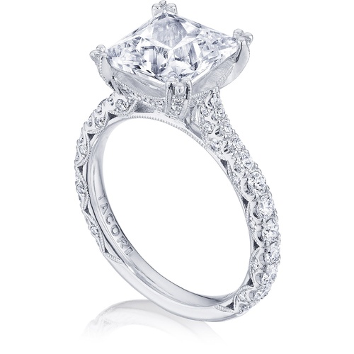 TACORI Engagement Ring Petite Crescent,  RoyalT HT2663PR85