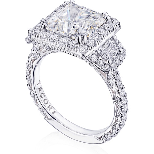 TACORI Petite Crescent,  RoyalT Engagement Ring HT2678PR85