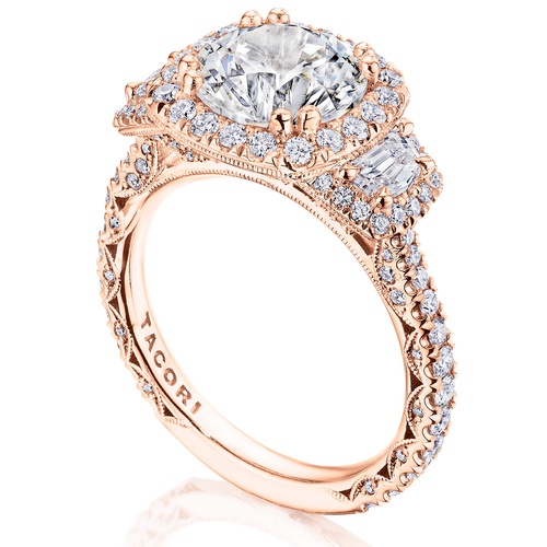 TACORI Petite Crescent,  RoyalT Engagement Ring HT2677CU85PK