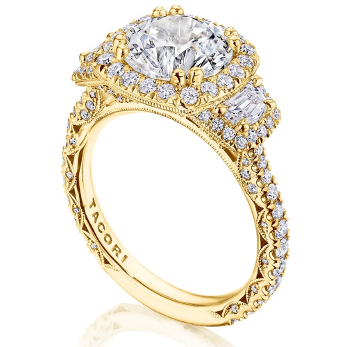TACORI Petite Crescent,  RoyalT Engagement Ring HT2677CU85Y