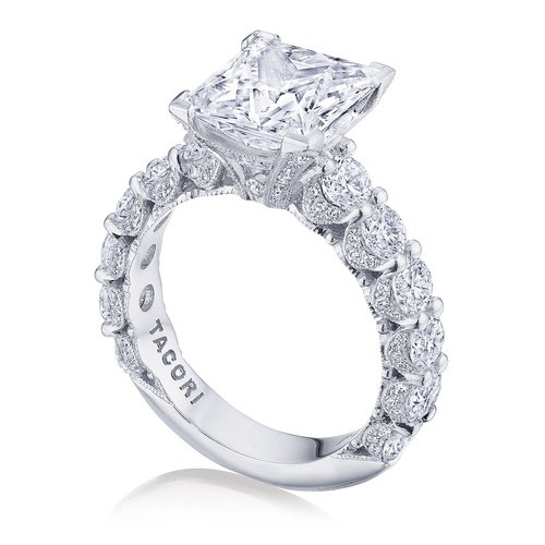 TACORI Classic Crescent,  RoyalT Engagement Ring HT2664PR85